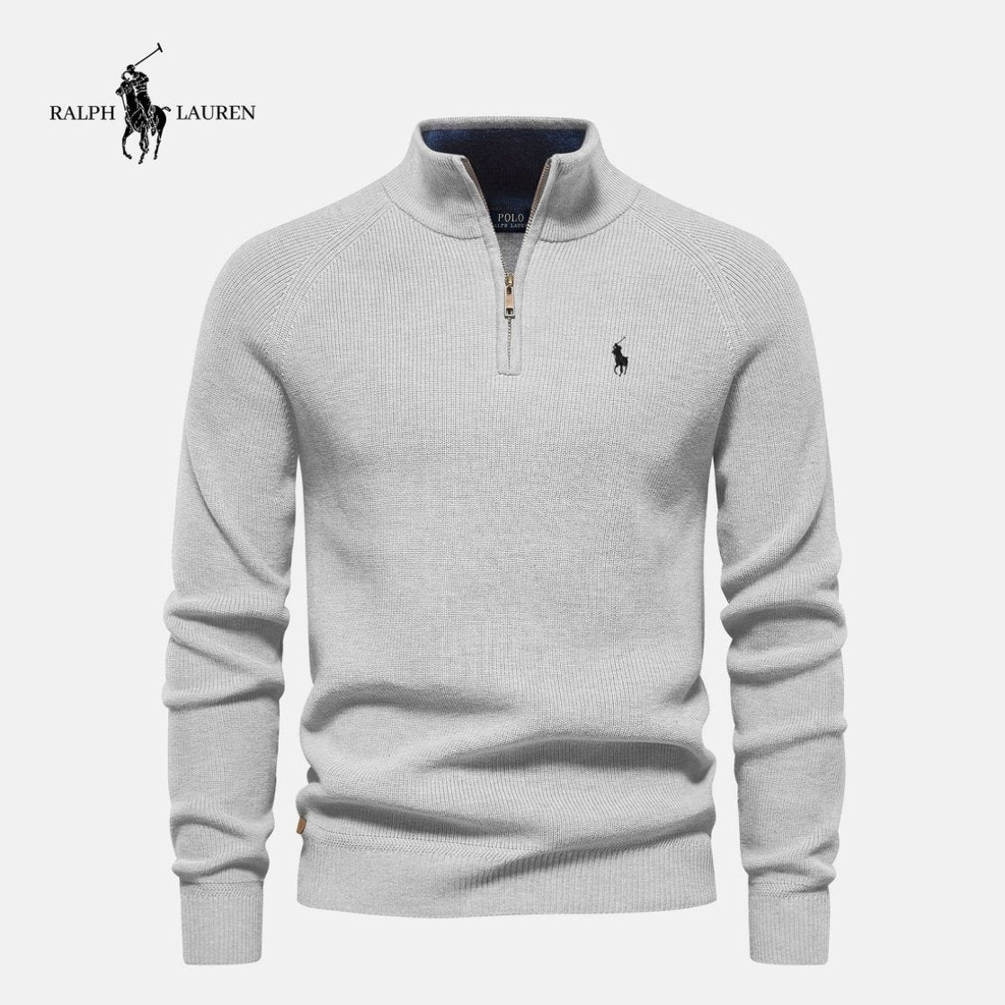 RALPH LAUREN - Half-Zip Blend Pullover